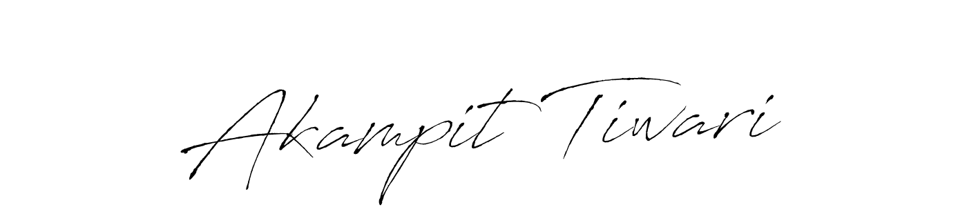 It looks lik you need a new signature style for name Akampit Tiwari. Design unique handwritten (Antro_Vectra) signature with our free signature maker in just a few clicks. Akampit Tiwari signature style 6 images and pictures png