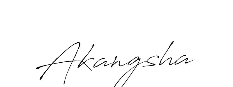 if you are searching for the best signature style for your name Akangsha. so please give up your signature search. here we have designed multiple signature styles  using Antro_Vectra. Akangsha signature style 6 images and pictures png