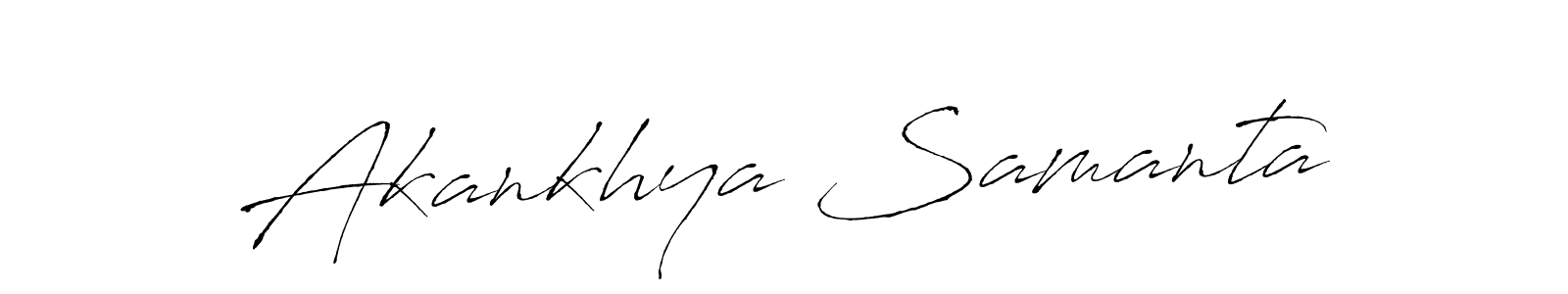 Here are the top 10 professional signature styles for the name Akankhya Samanta. These are the best autograph styles you can use for your name. Akankhya Samanta signature style 6 images and pictures png
