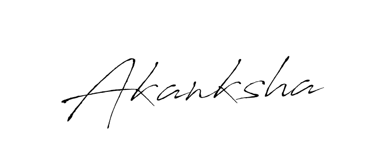 Also we have Akanksha name is the best signature style. Create professional handwritten signature collection using Antro_Vectra autograph style. Akanksha signature style 6 images and pictures png
