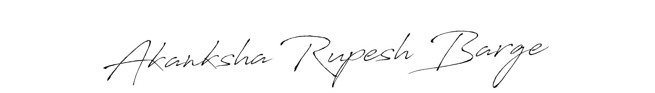 This is the best signature style for the Akanksha Rupesh Barge name. Also you like these signature font (Antro_Vectra). Mix name signature. Akanksha Rupesh Barge signature style 6 images and pictures png