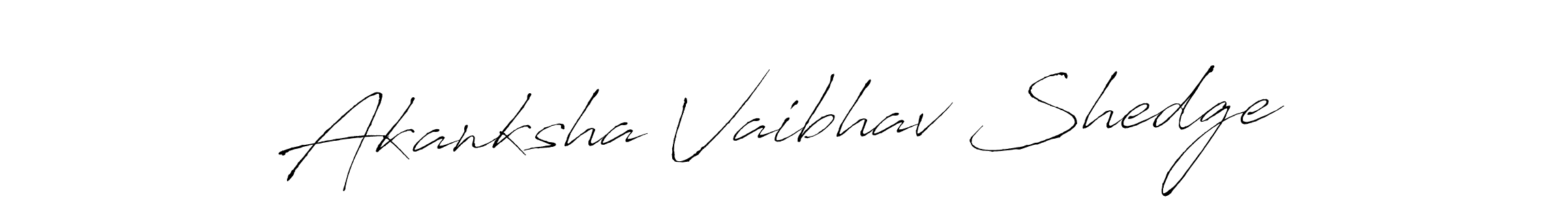 Once you've used our free online signature maker to create your best signature Antro_Vectra style, it's time to enjoy all of the benefits that Akanksha Vaibhav Shedge name signing documents. Akanksha Vaibhav Shedge signature style 6 images and pictures png