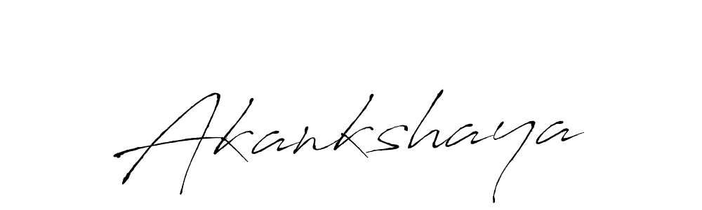 Akankshaya stylish signature style. Best Handwritten Sign (Antro_Vectra) for my name. Handwritten Signature Collection Ideas for my name Akankshaya. Akankshaya signature style 6 images and pictures png