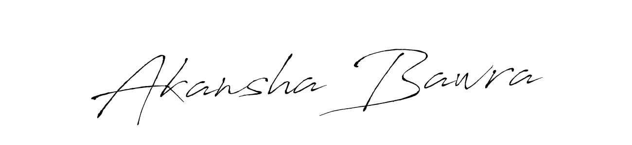 Here are the top 10 professional signature styles for the name Akansha Bawra. These are the best autograph styles you can use for your name. Akansha Bawra signature style 6 images and pictures png