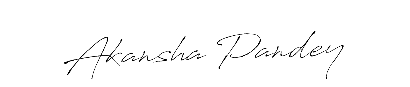 How to make Akansha Pandey signature? Antro_Vectra is a professional autograph style. Create handwritten signature for Akansha Pandey name. Akansha Pandey signature style 6 images and pictures png