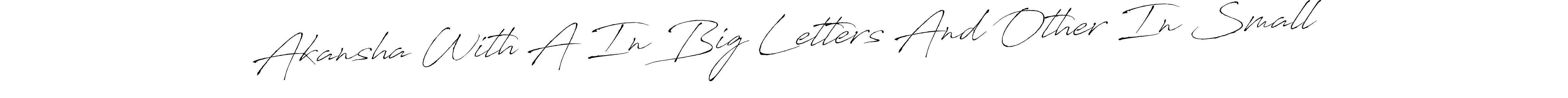 How to make Akansha With A In Big Letters And Other In Small signature? Antro_Vectra is a professional autograph style. Create handwritten signature for Akansha With A In Big Letters And Other In Small name. Akansha With A In Big Letters And Other In Small signature style 6 images and pictures png