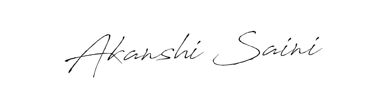 Similarly Antro_Vectra is the best handwritten signature design. Signature creator online .You can use it as an online autograph creator for name Akanshi Saini. Akanshi Saini signature style 6 images and pictures png
