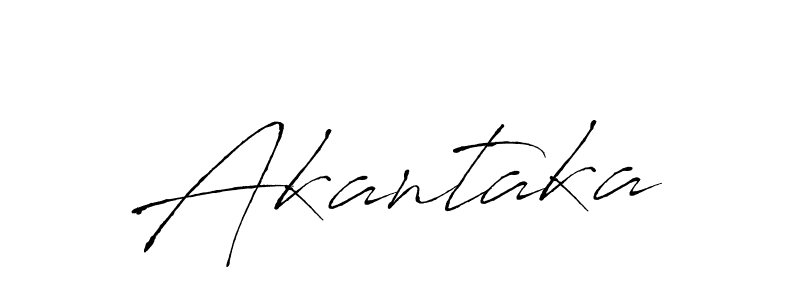 How to make Akantaka name signature. Use Antro_Vectra style for creating short signs online. This is the latest handwritten sign. Akantaka signature style 6 images and pictures png