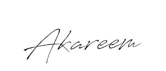 Make a beautiful signature design for name Akareem. With this signature (Antro_Vectra) style, you can create a handwritten signature for free. Akareem signature style 6 images and pictures png