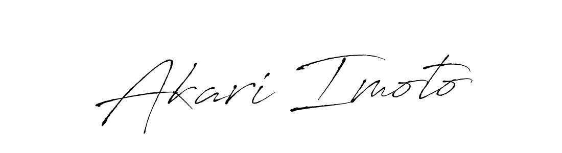 You should practise on your own different ways (Antro_Vectra) to write your name (Akari Imoto) in signature. don't let someone else do it for you. Akari Imoto signature style 6 images and pictures png