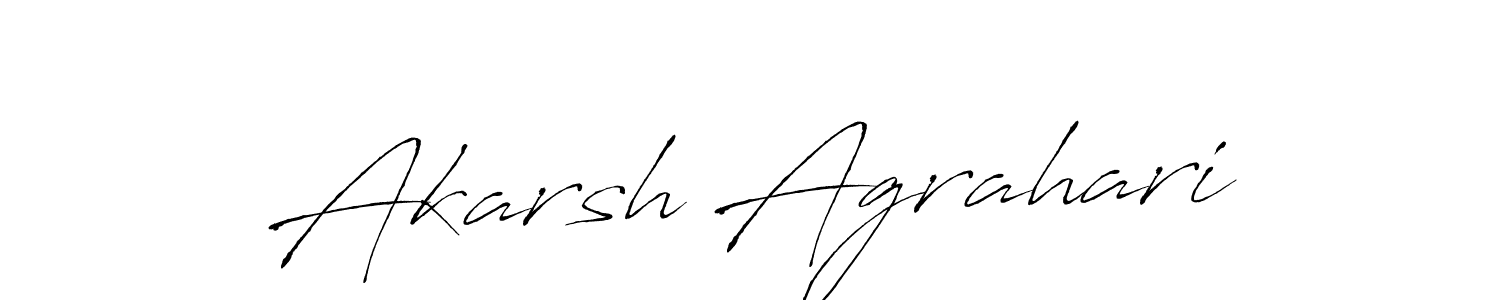 You can use this online signature creator to create a handwritten signature for the name Akarsh Agrahari. This is the best online autograph maker. Akarsh Agrahari signature style 6 images and pictures png
