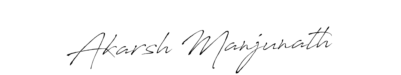 How to make Akarsh Manjunath signature? Antro_Vectra is a professional autograph style. Create handwritten signature for Akarsh Manjunath name. Akarsh Manjunath signature style 6 images and pictures png