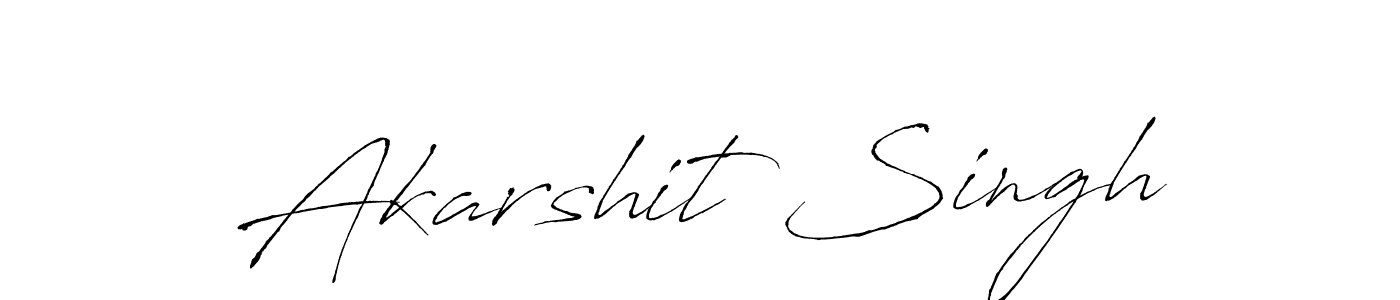 Also we have Akarshit Singh name is the best signature style. Create professional handwritten signature collection using Antro_Vectra autograph style. Akarshit Singh signature style 6 images and pictures png
