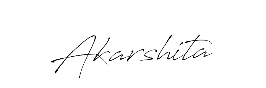 Make a beautiful signature design for name Akarshita. With this signature (Antro_Vectra) style, you can create a handwritten signature for free. Akarshita signature style 6 images and pictures png