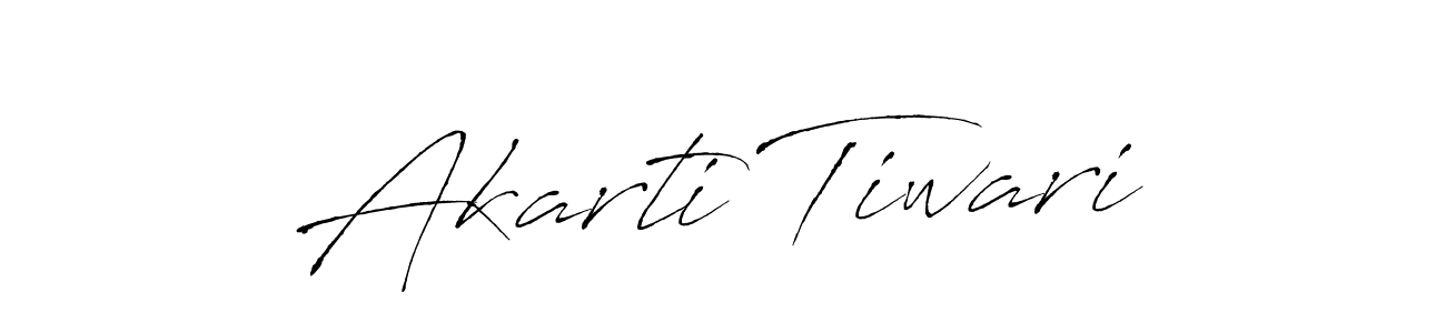 Also You can easily find your signature by using the search form. We will create Akarti Tiwari name handwritten signature images for you free of cost using Antro_Vectra sign style. Akarti Tiwari signature style 6 images and pictures png