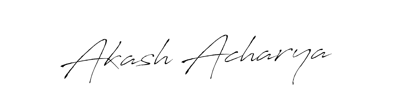 Also You can easily find your signature by using the search form. We will create Akash Acharya name handwritten signature images for you free of cost using Antro_Vectra sign style. Akash Acharya signature style 6 images and pictures png