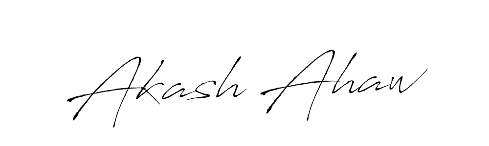 Use a signature maker to create a handwritten signature online. With this signature software, you can design (Antro_Vectra) your own signature for name Akash Ahaw. Akash Ahaw signature style 6 images and pictures png