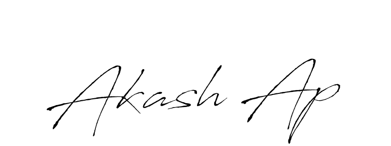 The best way (Antro_Vectra) to make a short signature is to pick only two or three words in your name. The name Akash Ap include a total of six letters. For converting this name. Akash Ap signature style 6 images and pictures png