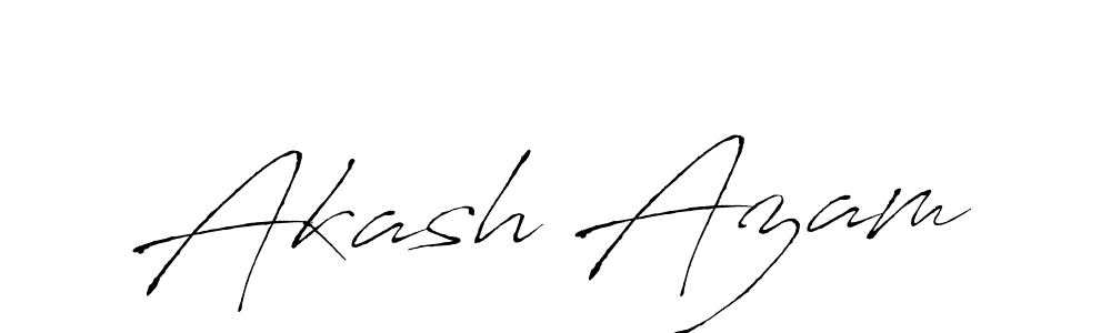 Also You can easily find your signature by using the search form. We will create Akash Azam name handwritten signature images for you free of cost using Antro_Vectra sign style. Akash Azam signature style 6 images and pictures png