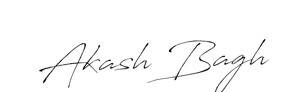 Create a beautiful signature design for name Akash Bagh. With this signature (Antro_Vectra) fonts, you can make a handwritten signature for free. Akash Bagh signature style 6 images and pictures png