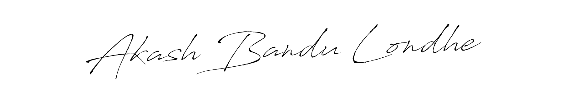 How to make Akash Bandu Londhe signature? Antro_Vectra is a professional autograph style. Create handwritten signature for Akash Bandu Londhe name. Akash Bandu Londhe signature style 6 images and pictures png