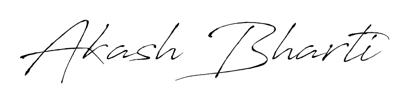 Try this chic Akash Bharti handwritten sign style. Using Antro_Vectra font elements, it gives your name a sleek, memorable identity. Akash Bharti signature style 6 images and pictures png