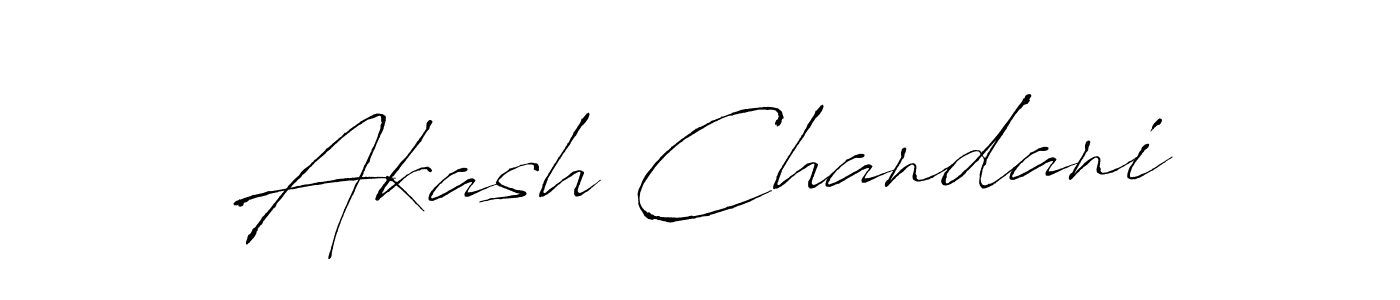 It looks lik you need a new signature style for name Akash Chandani. Design unique handwritten (Antro_Vectra) signature with our free signature maker in just a few clicks. Akash Chandani signature style 6 images and pictures png
