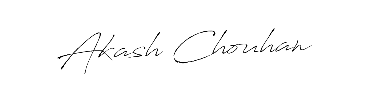 How to make Akash Chouhan signature? Antro_Vectra is a professional autograph style. Create handwritten signature for Akash Chouhan name. Akash Chouhan signature style 6 images and pictures png