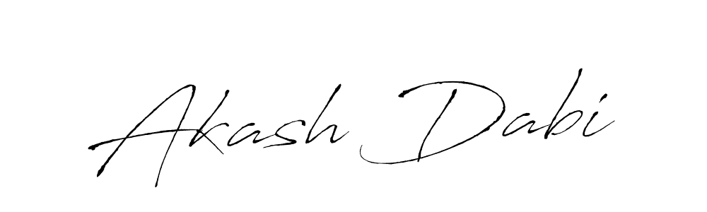 Also we have Akash Dabi name is the best signature style. Create professional handwritten signature collection using Antro_Vectra autograph style. Akash Dabi signature style 6 images and pictures png