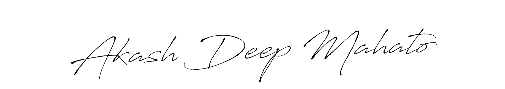Use a signature maker to create a handwritten signature online. With this signature software, you can design (Antro_Vectra) your own signature for name Akash Deep Mahato. Akash Deep Mahato signature style 6 images and pictures png