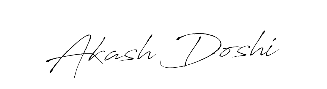 How to make Akash Doshi signature? Antro_Vectra is a professional autograph style. Create handwritten signature for Akash Doshi name. Akash Doshi signature style 6 images and pictures png