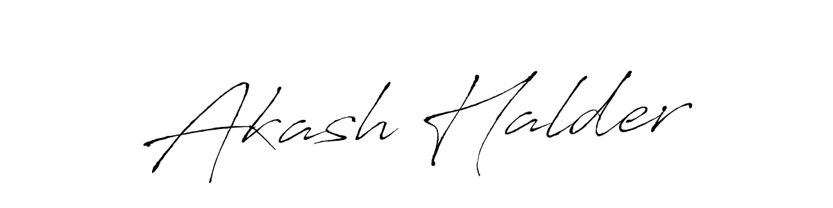 Also You can easily find your signature by using the search form. We will create Akash Halder name handwritten signature images for you free of cost using Antro_Vectra sign style. Akash Halder signature style 6 images and pictures png