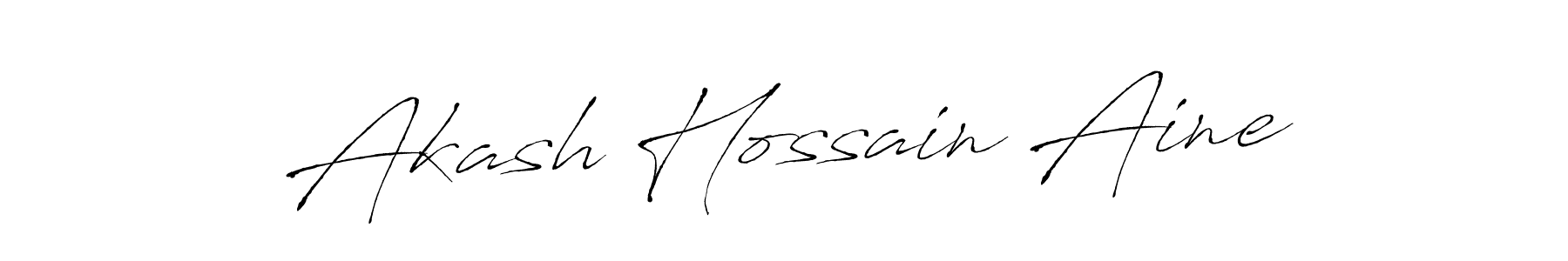 Make a short Akash Hossain Aine signature style. Manage your documents anywhere anytime using Antro_Vectra. Create and add eSignatures, submit forms, share and send files easily. Akash Hossain Aine signature style 6 images and pictures png