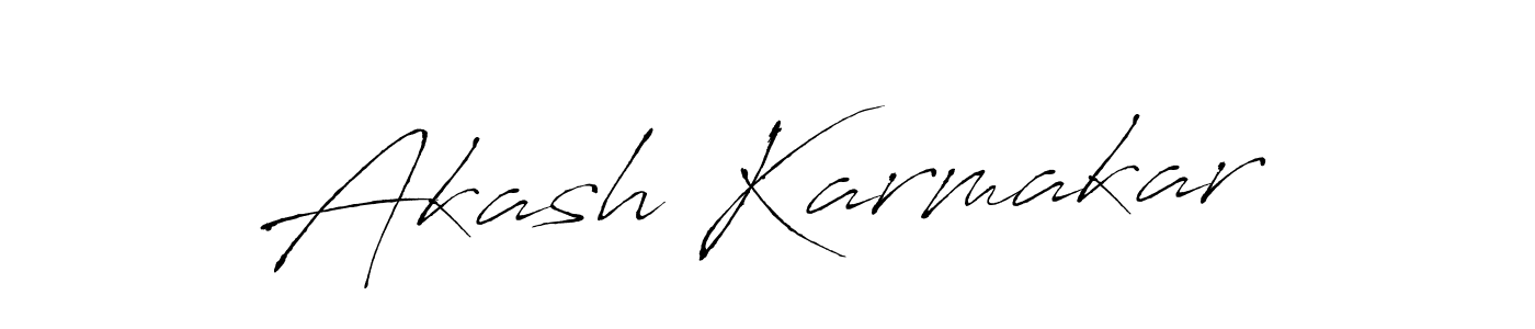 if you are searching for the best signature style for your name Akash Karmakar. so please give up your signature search. here we have designed multiple signature styles  using Antro_Vectra. Akash Karmakar signature style 6 images and pictures png