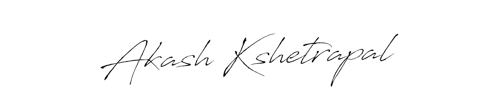 Akash Kshetrapal stylish signature style. Best Handwritten Sign (Antro_Vectra) for my name. Handwritten Signature Collection Ideas for my name Akash Kshetrapal. Akash Kshetrapal signature style 6 images and pictures png