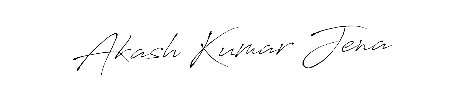 How to make Akash Kumar Jena signature? Antro_Vectra is a professional autograph style. Create handwritten signature for Akash Kumar Jena name. Akash Kumar Jena signature style 6 images and pictures png