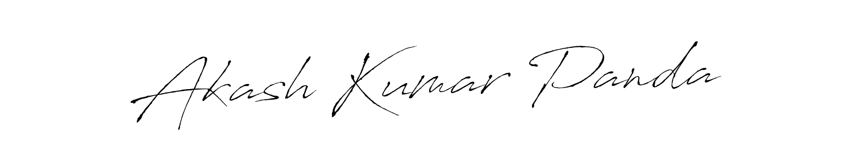 Make a beautiful signature design for name Akash Kumar Panda. With this signature (Antro_Vectra) style, you can create a handwritten signature for free. Akash Kumar Panda signature style 6 images and pictures png