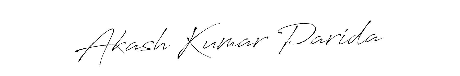 Make a beautiful signature design for name Akash Kumar Parida. With this signature (Antro_Vectra) style, you can create a handwritten signature for free. Akash Kumar Parida signature style 6 images and pictures png