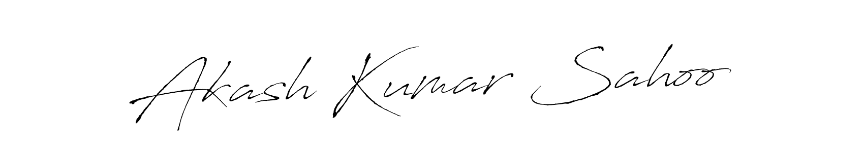 It looks lik you need a new signature style for name Akash Kumar Sahoo. Design unique handwritten (Antro_Vectra) signature with our free signature maker in just a few clicks. Akash Kumar Sahoo signature style 6 images and pictures png