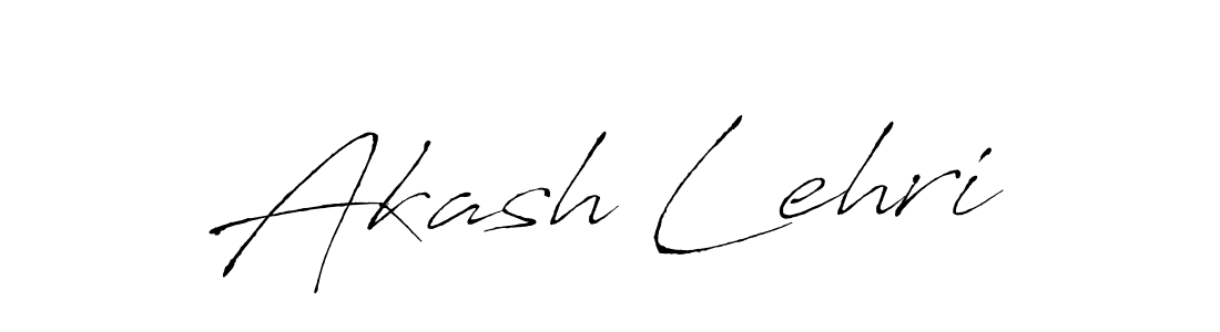 How to make Akash Lehri signature? Antro_Vectra is a professional autograph style. Create handwritten signature for Akash Lehri name. Akash Lehri signature style 6 images and pictures png