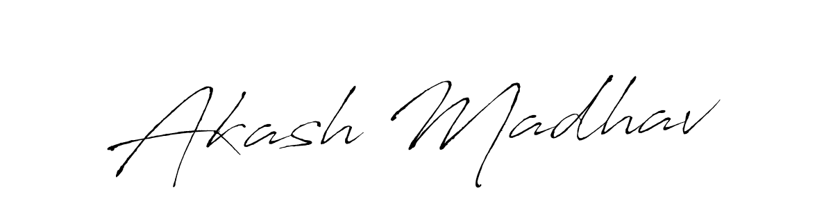 The best way (Antro_Vectra) to make a short signature is to pick only two or three words in your name. The name Akash Madhav include a total of six letters. For converting this name. Akash Madhav signature style 6 images and pictures png