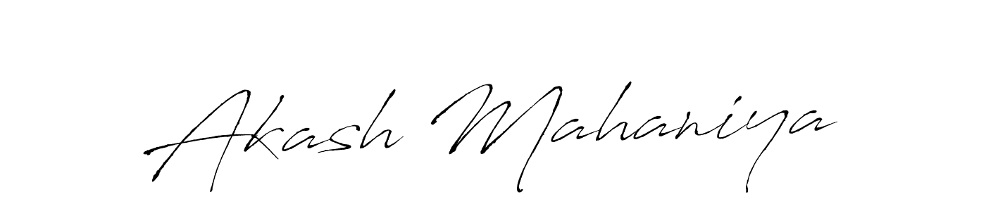 It looks lik you need a new signature style for name Akash Mahaniya. Design unique handwritten (Antro_Vectra) signature with our free signature maker in just a few clicks. Akash Mahaniya signature style 6 images and pictures png