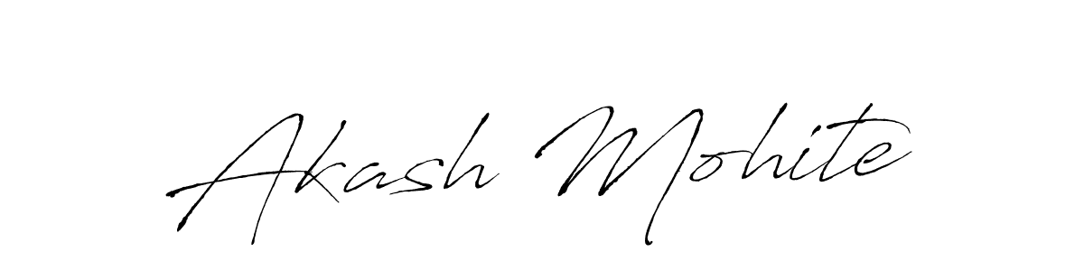 if you are searching for the best signature style for your name Akash Mohite. so please give up your signature search. here we have designed multiple signature styles  using Antro_Vectra. Akash Mohite signature style 6 images and pictures png