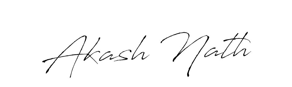 Also You can easily find your signature by using the search form. We will create Akash Nath name handwritten signature images for you free of cost using Antro_Vectra sign style. Akash Nath signature style 6 images and pictures png