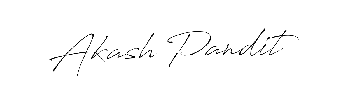 Also we have Akash Pandit name is the best signature style. Create professional handwritten signature collection using Antro_Vectra autograph style. Akash Pandit signature style 6 images and pictures png