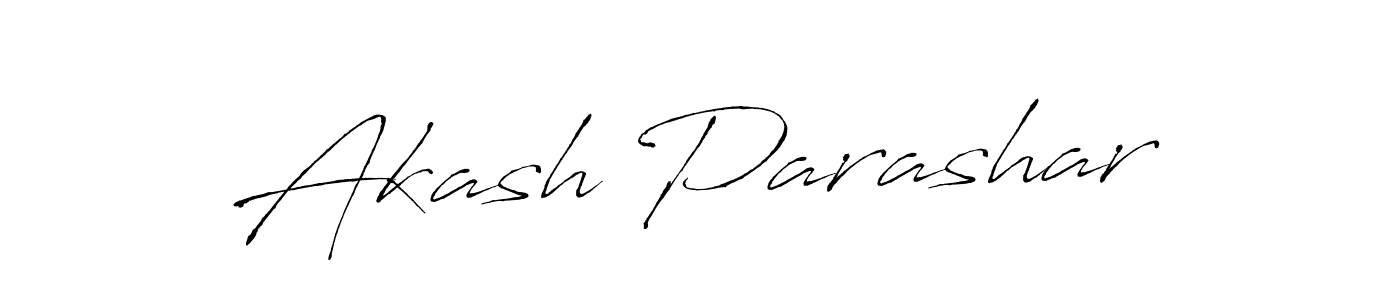 It looks lik you need a new signature style for name Akash Parashar. Design unique handwritten (Antro_Vectra) signature with our free signature maker in just a few clicks. Akash Parashar signature style 6 images and pictures png