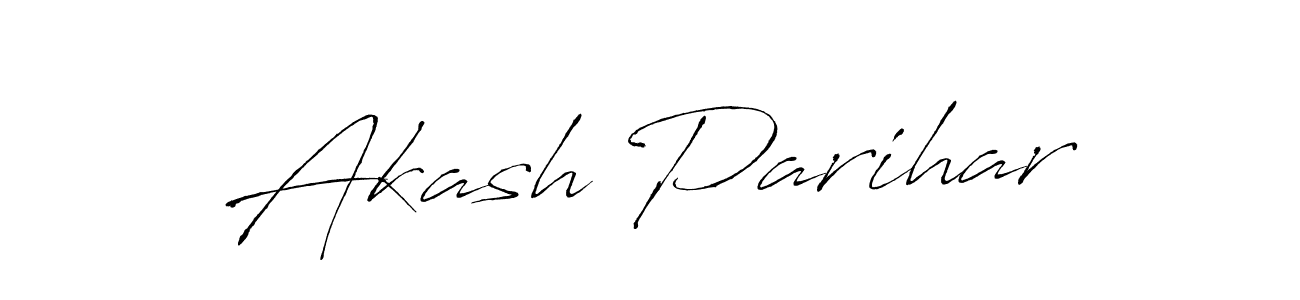 It looks lik you need a new signature style for name Akash Parihar. Design unique handwritten (Antro_Vectra) signature with our free signature maker in just a few clicks. Akash Parihar signature style 6 images and pictures png