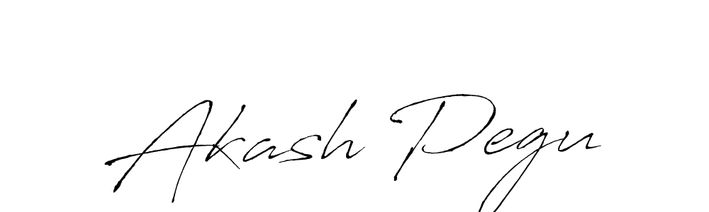 This is the best signature style for the Akash Pegu name. Also you like these signature font (Antro_Vectra). Mix name signature. Akash Pegu signature style 6 images and pictures png
