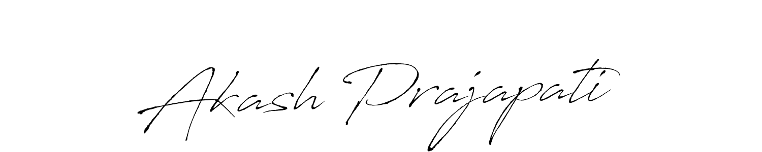 Make a beautiful signature design for name Akash Prajapati. Use this online signature maker to create a handwritten signature for free. Akash Prajapati signature style 6 images and pictures png