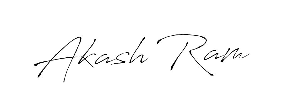 Also we have Akash Ram name is the best signature style. Create professional handwritten signature collection using Antro_Vectra autograph style. Akash Ram signature style 6 images and pictures png